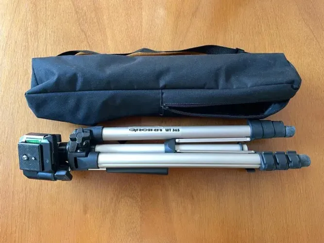 Tripé Greika WT-365 até 1m + Bolsa de Transporte | Ótimo Estado
