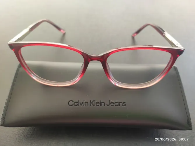 Armação de óculos feminina Calvin Klein