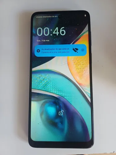 Moto g22 128g muito novo 