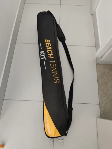 Kit Completo Beach Tennis Sandever - Estado de Novo - Pouquíssimo Uso