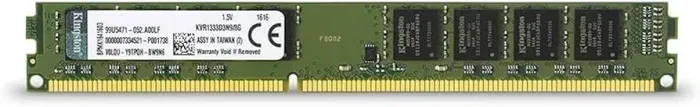 Memória Kingston de 8GB DIMM DDR3 1333Mhz 1,5V para desktop.