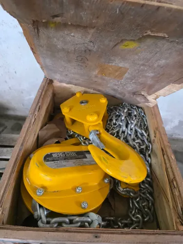 Talha de corrente Berg Steel 7,5 toneladas