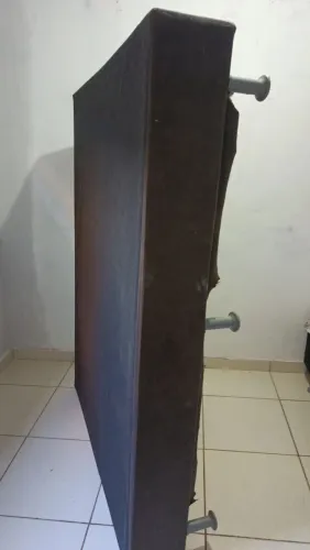 Base cama box casal usado retirar em trindade
