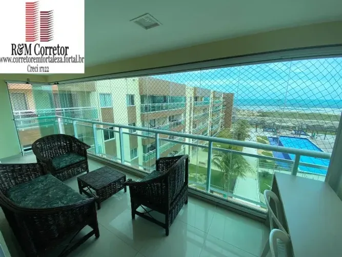 Apartamento luxo por Temporada A partir R$ 250,00 na praia do Futuro em Fortaleza-ce