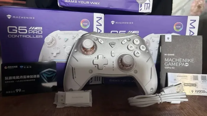 Controle G5Pro V2 Machenike Branco