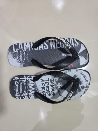 Chinelo Havaianas Vasco da Gama - 37/38