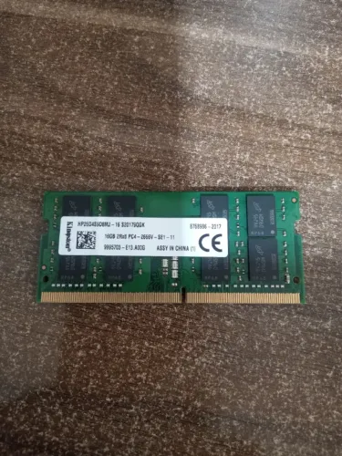 Memoria 16 gb ddr4 / 1666mhz para notebook