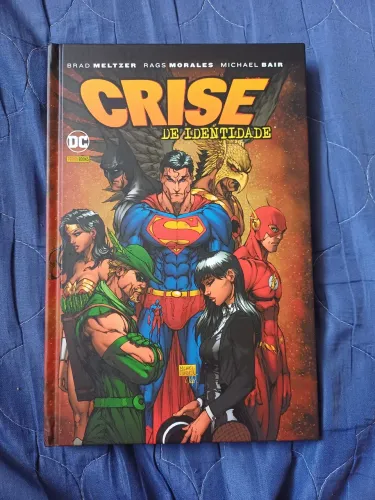 Hq - Crise de Indentidade - Dc Comics- Capa Dura