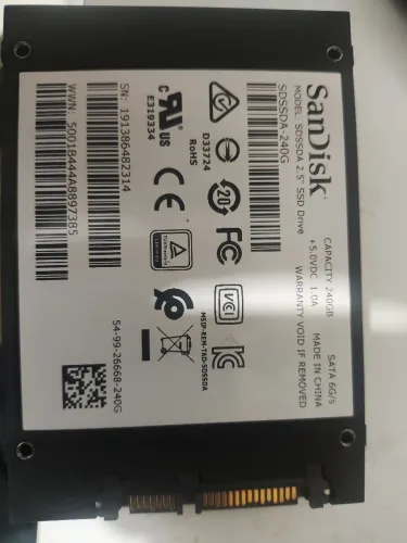 SSD 240 GB SanDisk