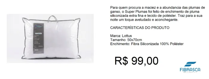 Travesseiro- dormitch - super macio - compre hoje e receba em até72 horas