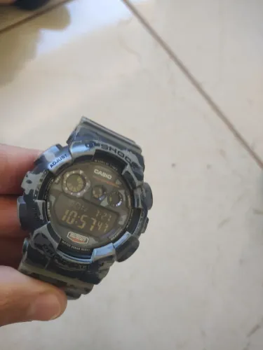 Relógio Casio G shock GD 120 clamufado 