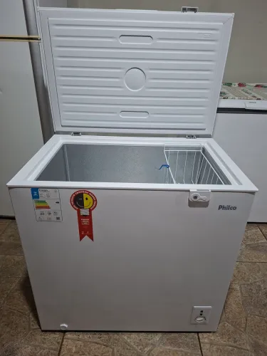 Freezer Horizontal Philco 199L PFH205B Dupla Função<br><br>