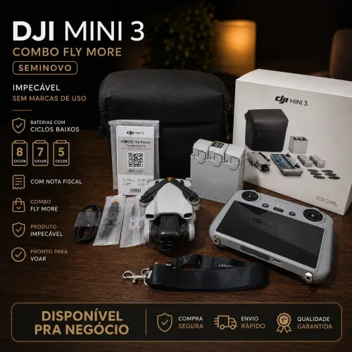 Drone DJI mini 3 combo fly more