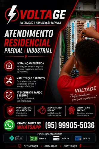 VOLTAGE | Instalação e Manutenção Elétrica