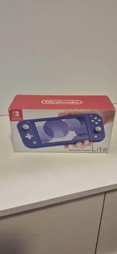 Nintendo Switch Lite Azul Escuro - Estado de Novo + Cartão 64GB