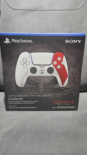 Controle dualsense ps5 god of war novo lacrado