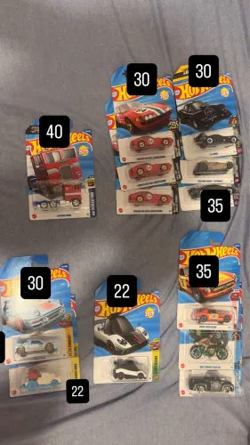 Miniaturas Hot Wheels