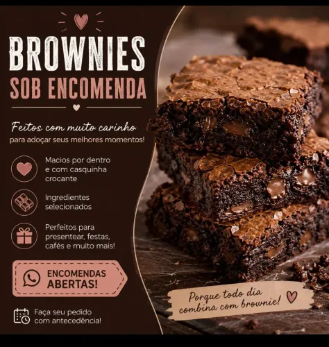 Brownie sob encomenda 