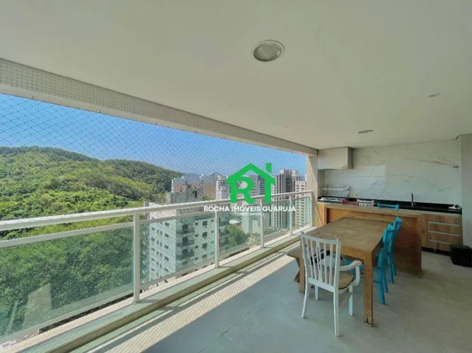 Apartamento com 3 quartos (1 suíte), 2 vagas, lazer, Praia das Astúrias - Guarujá/SP