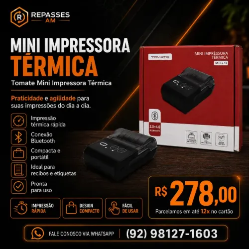 Mini Impressora Térmica