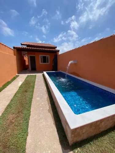 Casa com piscina, 2 dormitórios à venda em Itanhaém/SP Bairro Jamaica