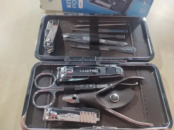 KIT MANICURE PROFISSIONAL LUATEK PRATICIDADE E ELEGÂNCIA