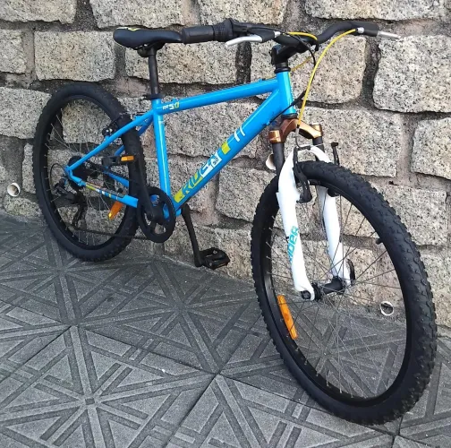 Bicicleta RockRider vendo/troco/aceito cartão