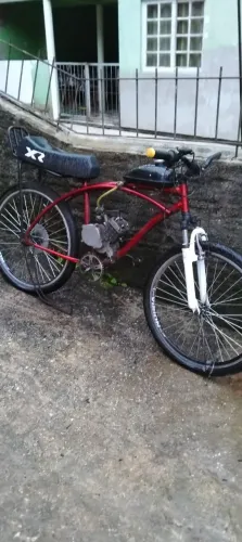 Bicicleta motorizada a gasolina 600,00