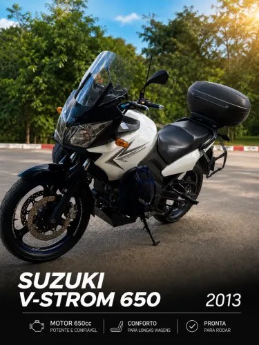 Vstrom 650/ troco por caminhonete