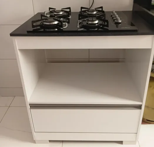 Cooktop + a mesa novo