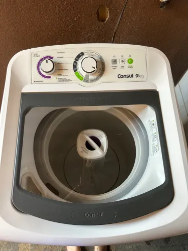 Máquina De Lavar Consul 9kg Branca Com Dosagem Econômica