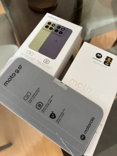 Smartphone Motorola Moto G67 5G Chumbo, 128GB