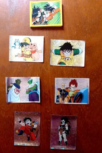 Figurinhas do Álbum Dragon Ball Saga Vegeta Navarrete