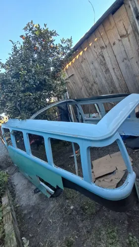 Porta para kombi clipper