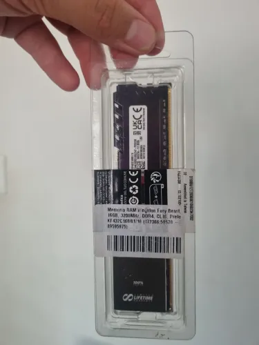 Memória ram 16gb nova
