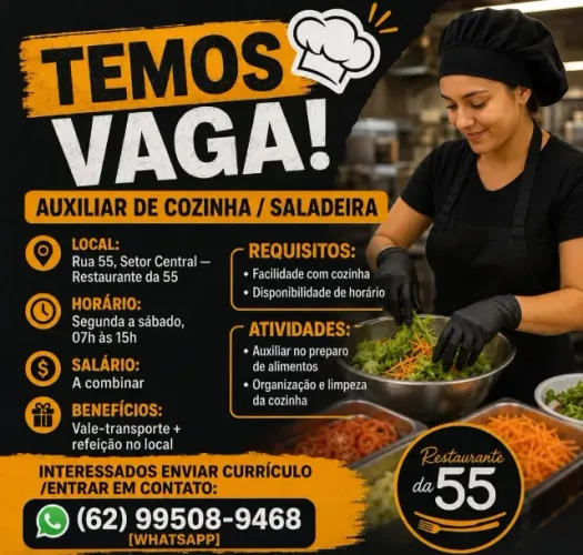 AUXILAR DE COZINHA