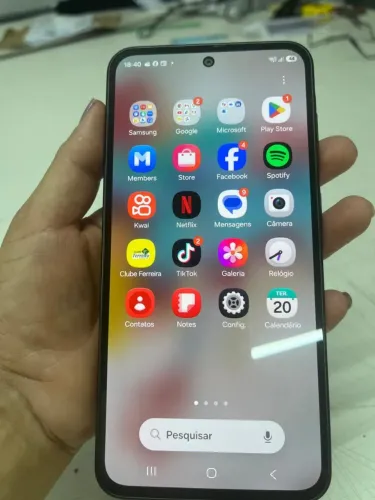 Vende se celular samsung A36 128GB NOVISSIMO COM NOTA CARREGADOR E CAIXA TD ORIGINAL