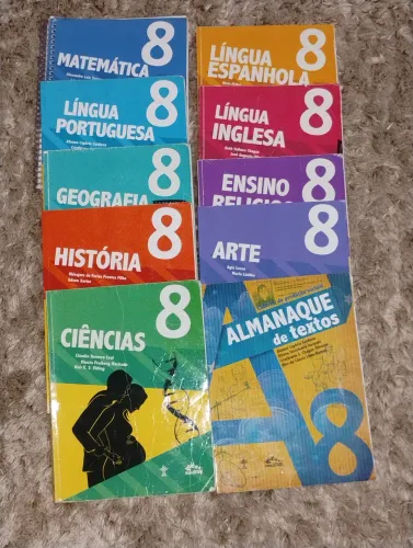 Livros 8° ano Casa Publicadora Brasileira | Todos os livros | Usado