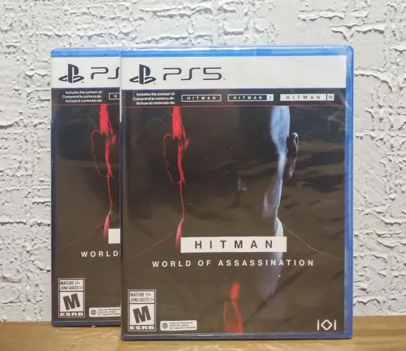 Hitman World Of Assassination Ps5 Lacrado (Aceitamos seu jogo usado como pagamento)