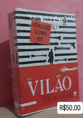 Kit Livros "Vilão" - V.E. Schwab (Novo / Lacrado)