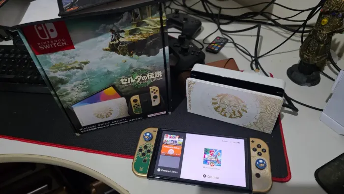 Nintendo switch desbloqueado edição zelda