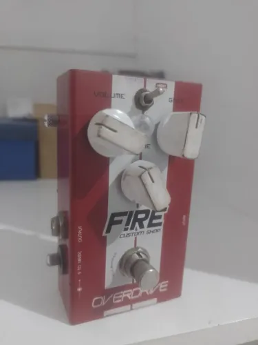 Pedal Overdrive Fire Guitarra