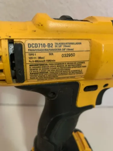 Parafusadeira DCD710-B2 12v Dewalt