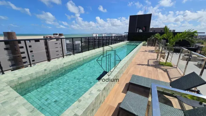 Flats a 250m da praia no Bairro Ponta de Campina/Cabedelo - FL0250