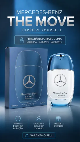Perfume Mercedes-Benz The Move 100ml - Original