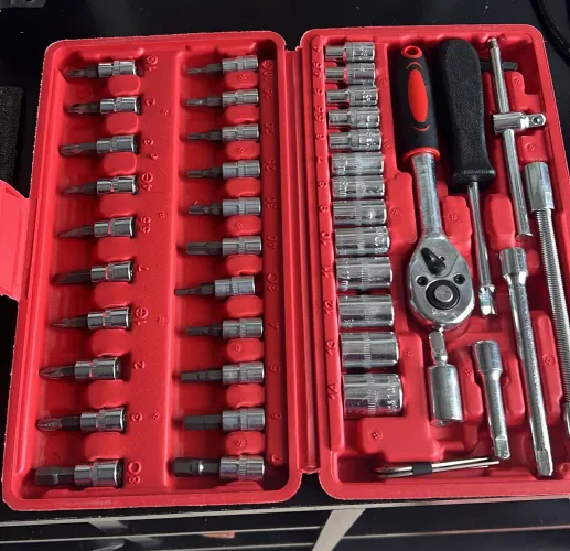 Jogo de catraca 46 pcs. Novo