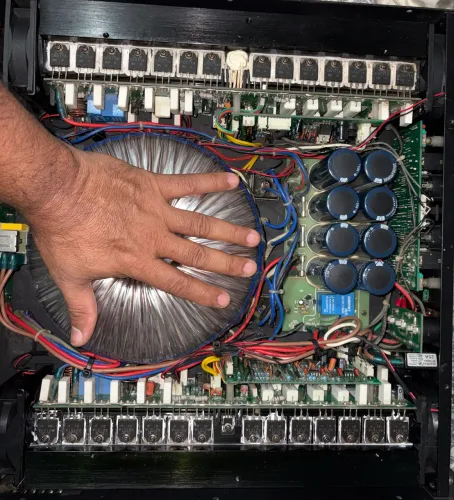 potência amplificador skp