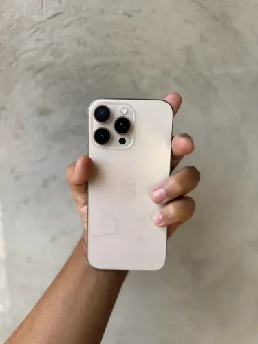 iPhone 16 pro max mensagem de câmera