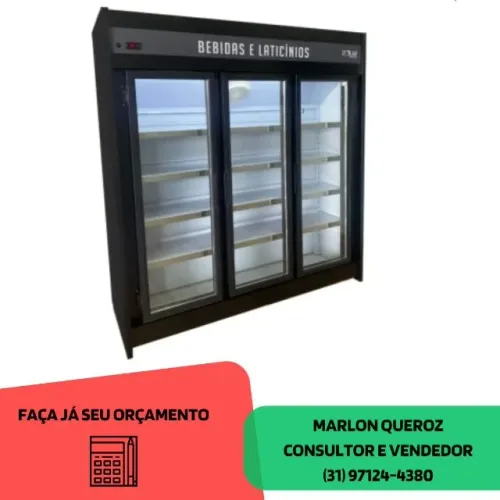 Refrigerador Expositor 3 portas Polar 220v