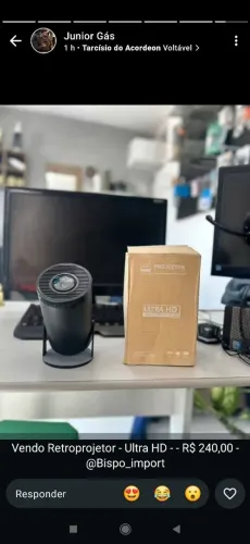 Retroprojetor novo